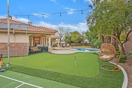 Lux 5Br Vegas Home W Pool, Spa, Games, Near Strip Las Vegas Buitenkant foto