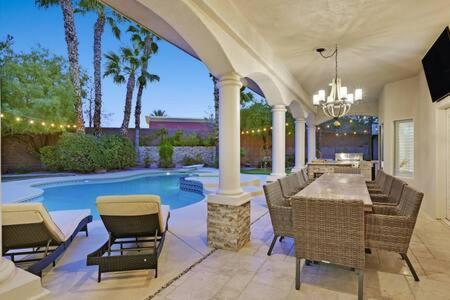 Lux 5Br Vegas Home W Pool, Spa, Games, Near Strip Las Vegas Buitenkant foto