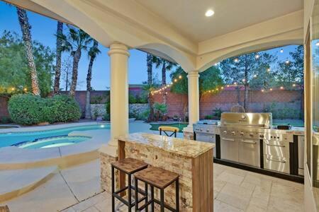 Lux 5Br Vegas Home W Pool, Spa, Games, Near Strip Las Vegas Buitenkant foto