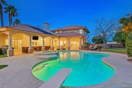 Lux 5Br Vegas Home W Pool, Spa, Games, Near Strip Las Vegas Buitenkant foto